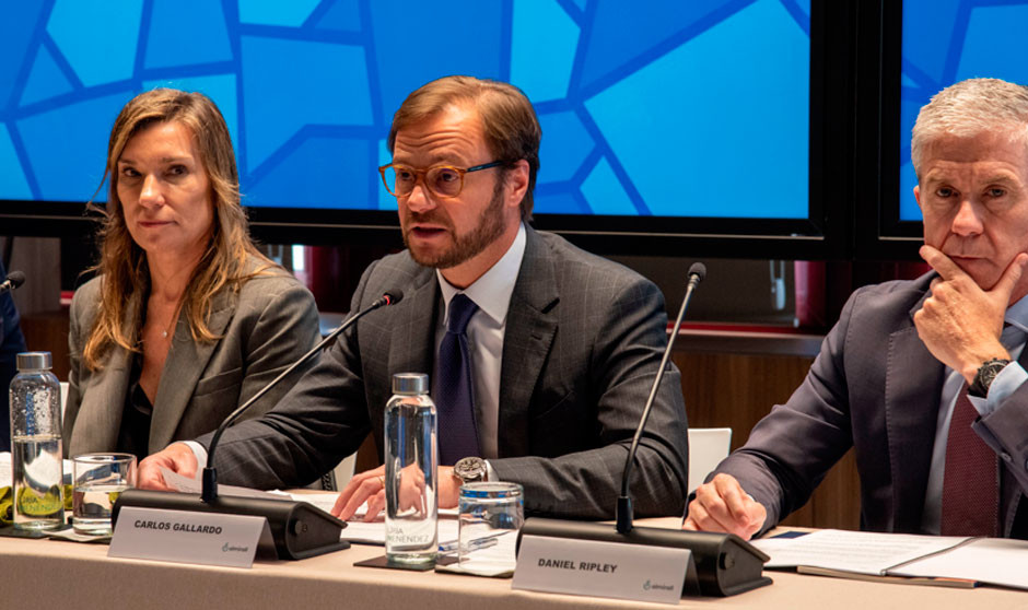 Carlos Gallardo, CEO de Almirall, en junta de accionistas