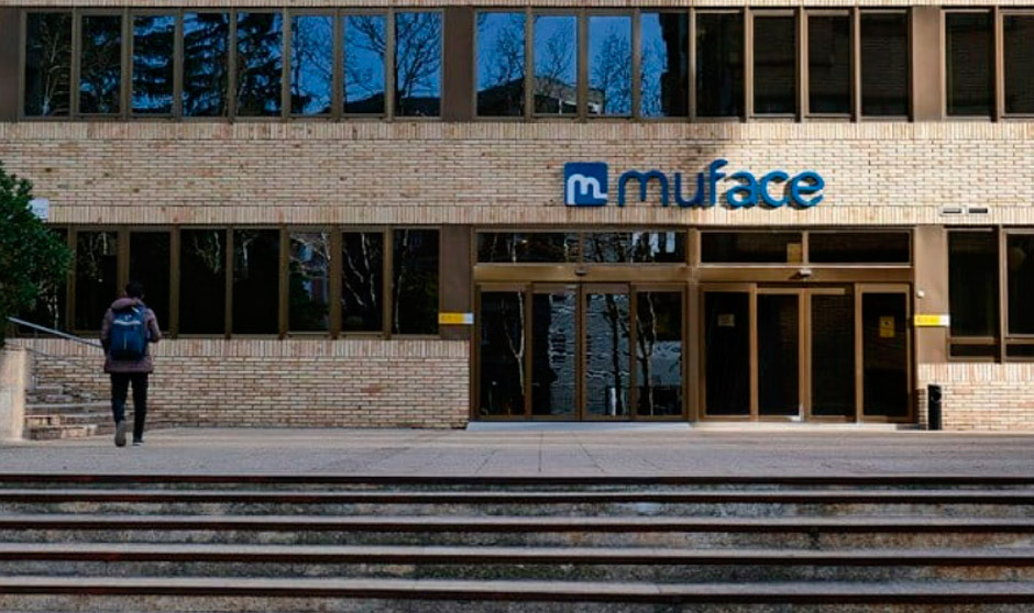 Sede de Muface, que ha aceptado a Adeslas y Asisa para el nuevo concierto.