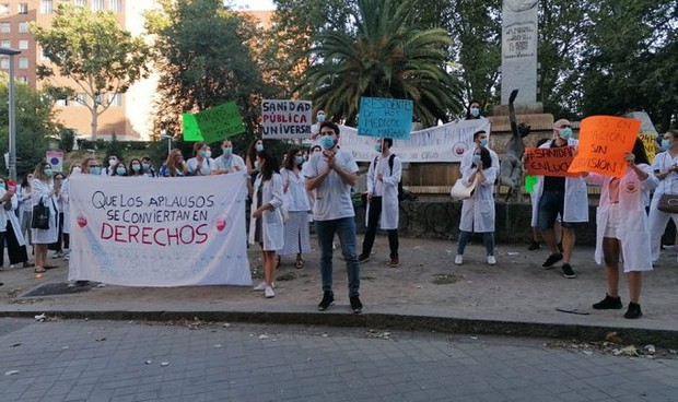 Compañeros y amigos del MIR Diego Boianelli, referente de las luchas sindicales de médicos en Madrid, lo recuerdan tras su fallecimiento