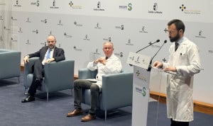 Adolfo Blanco en su acto de nombramiento como gerente de Talavera.