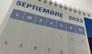 Calendario de septiembre.