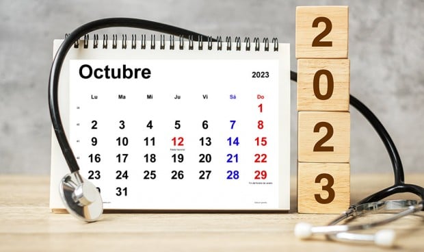 Calendario octubre 2023.