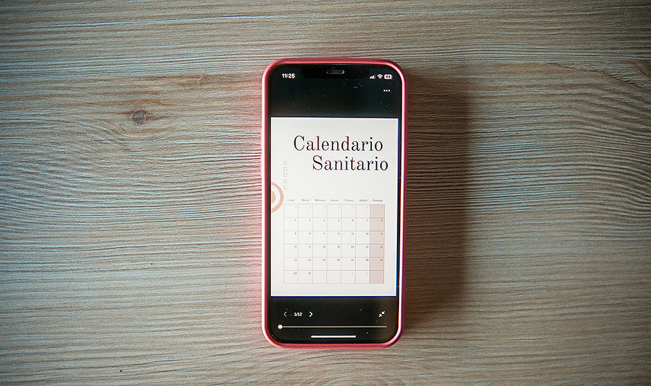 Agenda sanitaria semanal del 3 de junio al 9 de junio 