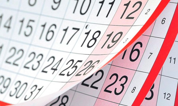 Calendario sanitario del 30 de octubre al 5 de noviembre