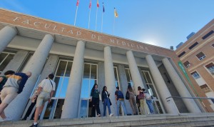  Fachada de la UCM donde sus estudiantes se enfrentarán al primera examen de Medicina