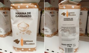 La harina de garbanzo afectada por la alerta no indicaba la presencia de gluten en su etiquetado.