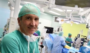 Álvaro Ortiz de Salazar Varona como jefe de la Unidad de Gestión Clínica de Cirugía Cardiaca de la OSI Bilbao-Basurto
