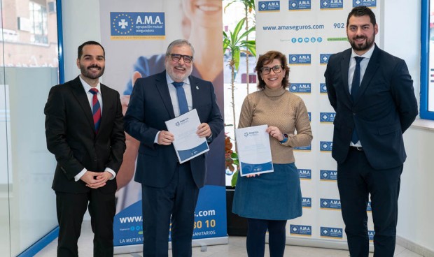 El Colegio de Fisioterapeutas de Extremadura y AMA estrechan su colaboración.