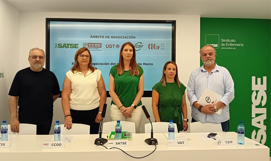 Los sindicatos del Ámbito de Negociación amenazan con la huelga sin no se plasman sus reivindicaciones en el Estatuto Marco