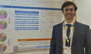 Oriol Mirallas, oncólogo médico en el Hospital Vall d’Hebron de Barcelona en ESMO 2023.