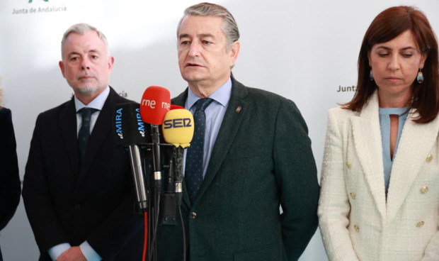 Antonio Sanz, consejero de Sanidad, Presidencia y Emergencias de la Junta de Andalucía
