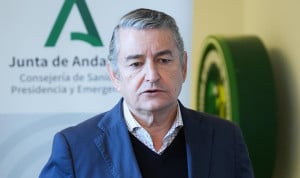 Antonio Sanz, consejero de Sanidad, Presidencia y Emergencias de Andalucía.