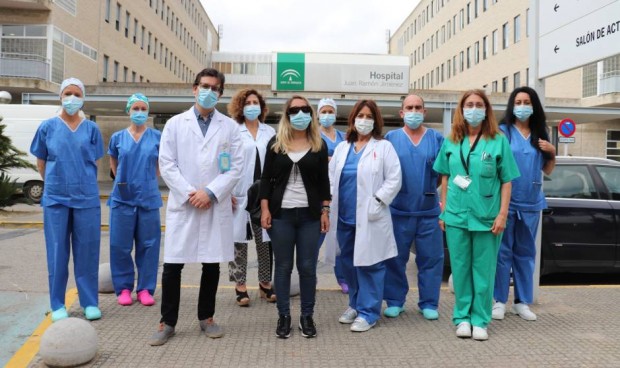 Andalucía recibe por primera vez la donación en vivo de una córnea