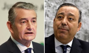  Antonio Sanz, consejero de Salud de Andalucía; y Óscar Castro, presidente del Consejo General de Dentistas. Andalucía también apoyará la creación de especialidades de Odontología