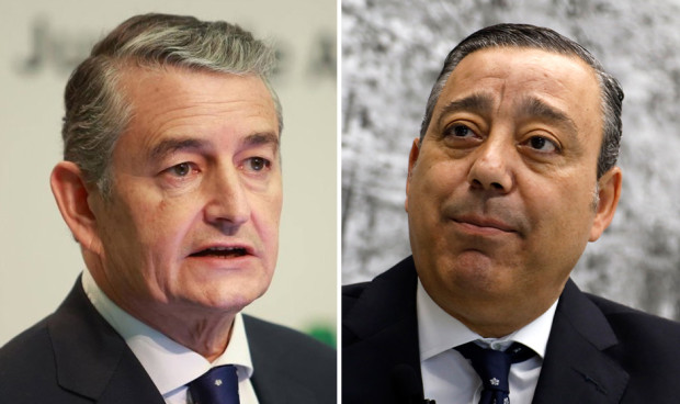  Antonio Sanz, consejero de Salud de Andalucía; y Óscar Castro, presidente del Consejo General de Dentistas. Andalucía también apoyará la creación de especialidades de Odontología