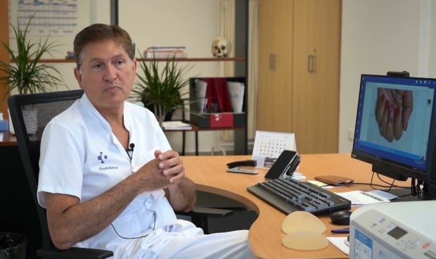 Andrés Betrán, jefe de Servicio de Cirugía Plástica en San Sebastián