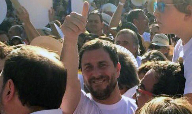 Antoni Comín 'se viene arriba' en la Diada