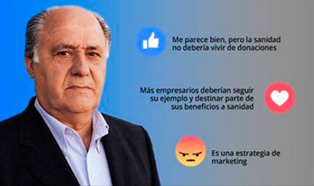 Apoyo 'a regañadientes' al mecenazgo sanitario de Amancio Ortega