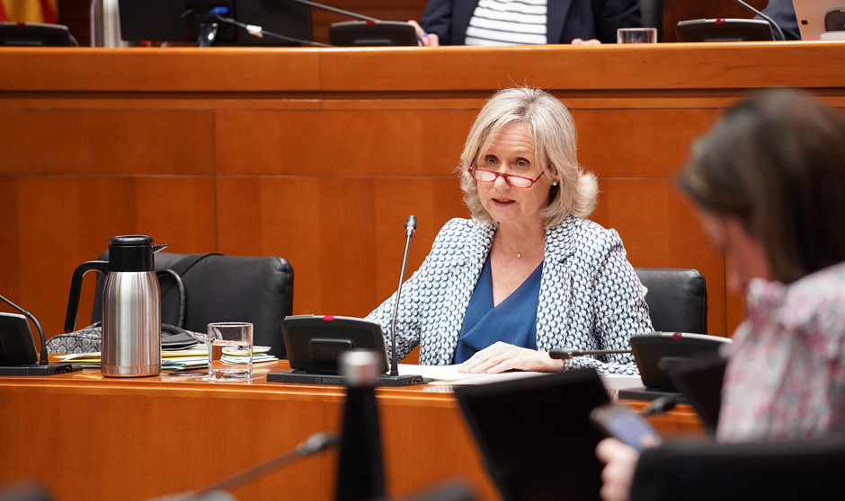  La directora gerente del Servicio Aragonés de Salud, Ana Cristina Castillo. La Dirección Gerencia del Servicio Aragonés de Salud (Salud) actualiza méritos de 7.721 enfermeras de su bolsa de empleo temporal, además de fisioterapeutas