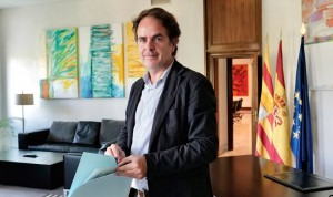 El consejero de Hacienda del Gobierno de Aragón, Roberto Bermúdez de Castro, que ha anunciado la OPE del Salud para 2024.