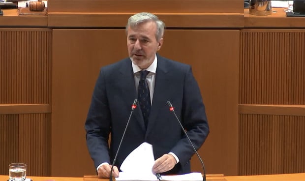 Jorge Azcón, presidente del Gobierno de Aragón