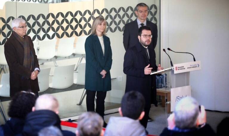 Pere Aragonès defiende que la atención primaria es una prioridad absoluta