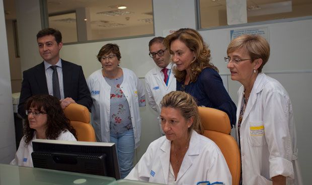 Así es el botón digital para que el sanitario avise de una posible agresión