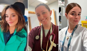 Estudiantes de Medicina opinan sobre cómo han vivido ellos la huelga médica durante sus prácticas en hospitales.