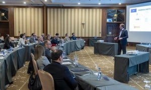 Carlos Rus, presidente de ASPE, en la presentación de la formación.