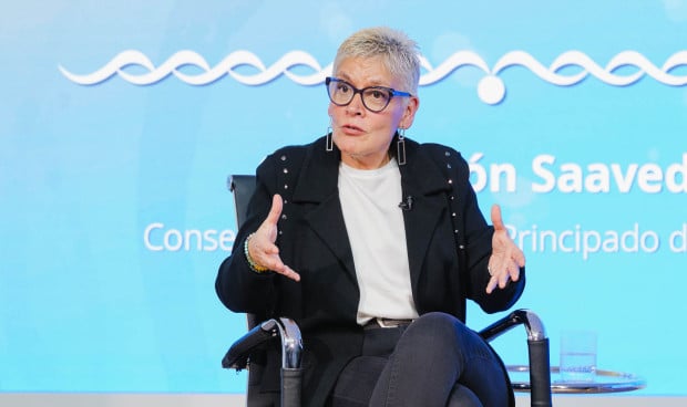 Concepción Saavedra, consejera de Salud del Principado de Asturias.