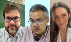 José María Pelayo, Luis Alberto Rodríguez y Blanca Romera Sisto.