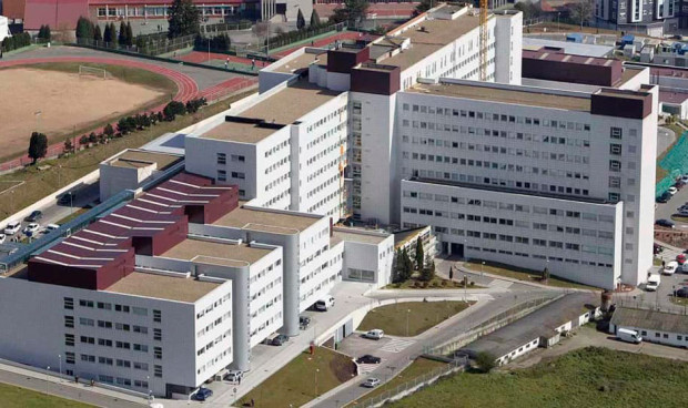 Hospital San Agustín, en Avilés.