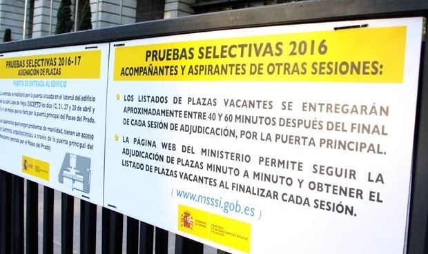 Aviso importante del Ministerio sobre los actos de asignación de plazas MIR