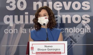 Ayuso: "El personal sanitario tiene todo el apoyo de mi Gobierno"