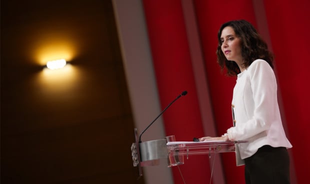 La presidenta de la Comunidad de Madrid, Isabel Díaz Ayuso, hace balance del 2025. 