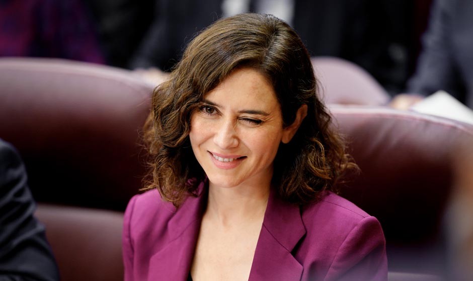  Isabel Díaz Ayuso, presidenta de la Comunidad de Madrid, ha sido investida.