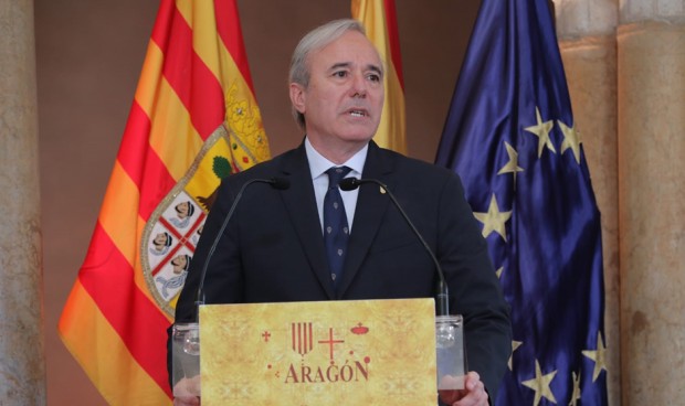  El presidente del Gobierno de Aragón, Jorge Azcón., tiene como prioridad la política sanitaria