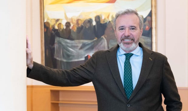 Entrevista al presidente del Gobierno de Aragón y candidato del PP a la reelección, Jorge Azcón