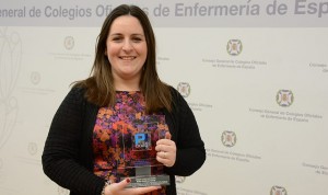 Belén Gutiérrez, ganadora del premio nacional a Mejor Tesis Doctoral enfermera.
