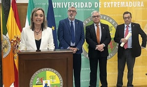 Berta Caro, decana de Medicina de la Universidad de Extremadura