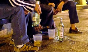 Botellón, la primera asignatura de Medicina en la fiesta de San Lucas