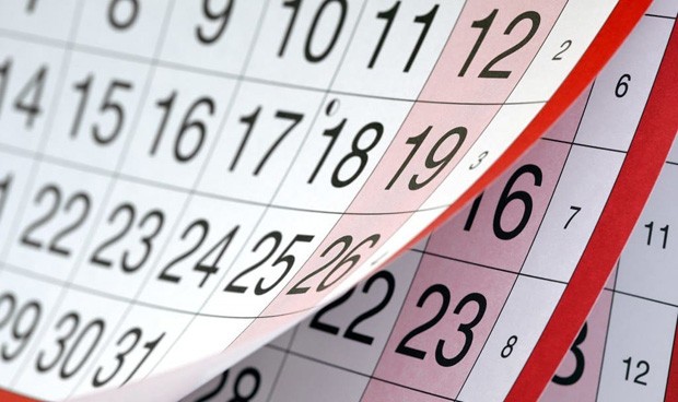 Calendario laboral 2020: festivos nacionales y por servicios de salud