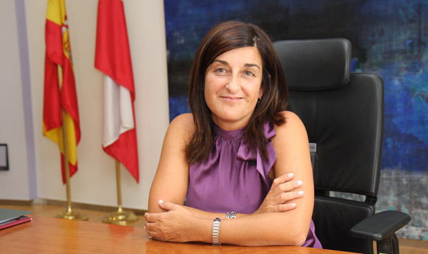  María José Saénz de Buruaga, presidenta del Gobierno de Cantabria.
