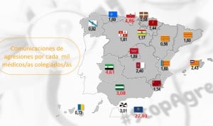 Cantabria, la comunidad con más agresiones a médicos; Aragón, la más segura