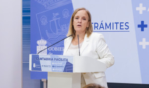 La consejera de Presidencia, Justicia, Seguridad y Simplificación Administrativa de Cantabria, Isabel Urrutia