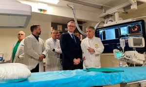 Hemodinámica del Servicio de Cardiología del Hospital La Arrixaca, en Murcia.