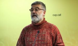 Carles Riera (CUP) ejerce de terapeuta sin formación médica ni psicológica