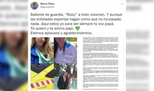 Carta al primer médico madrileño que falleció por covid: "Soy tu voz, papá"