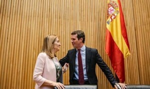 Casado anuncia que Ana Pastor será ministra de nuevo si él gobierna