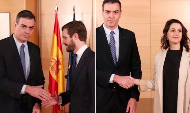 Casado y Arrimadas niegan la abstención a una sanidad liderada por PSOE-UP